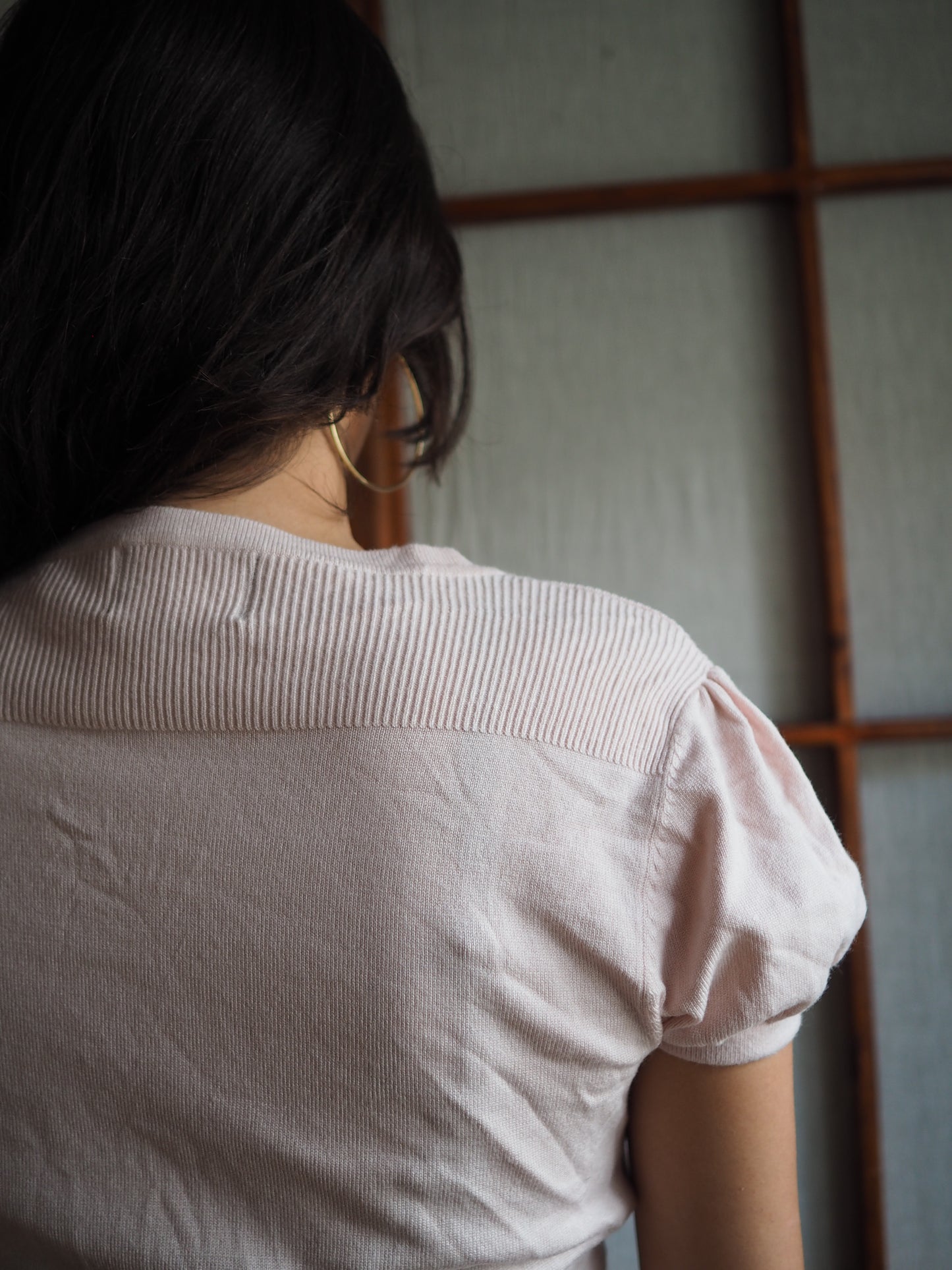 fitted strikket top