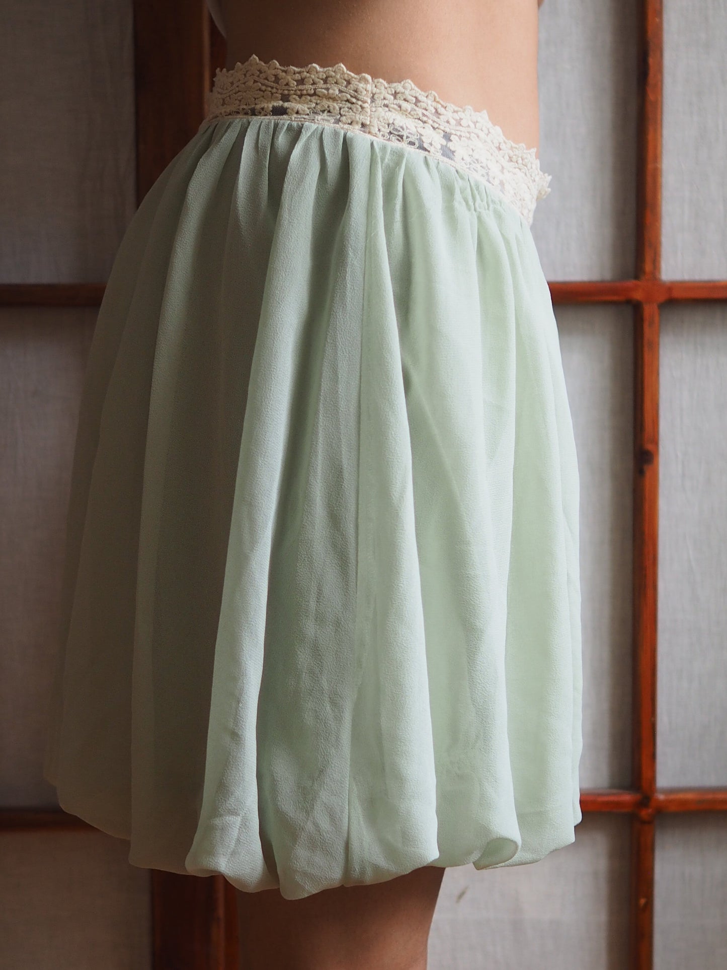 flowy nederdel