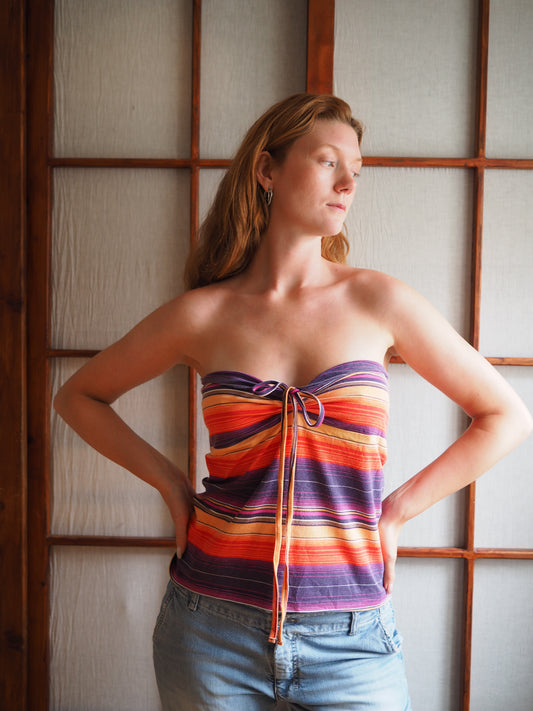 stribet tube-top