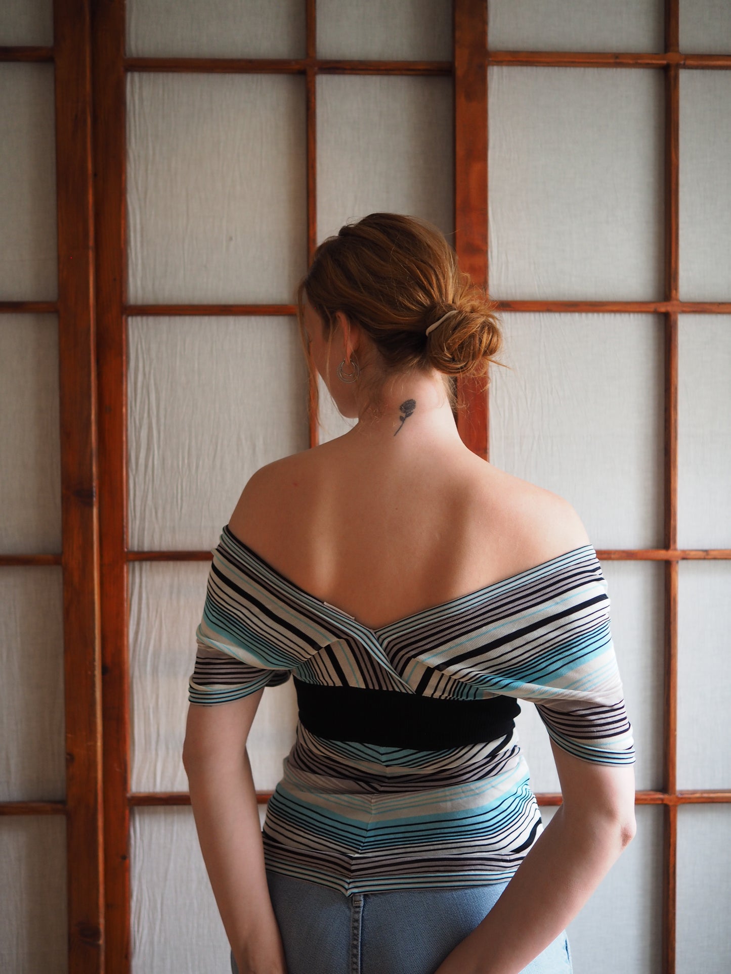 karen millen off shoulder top