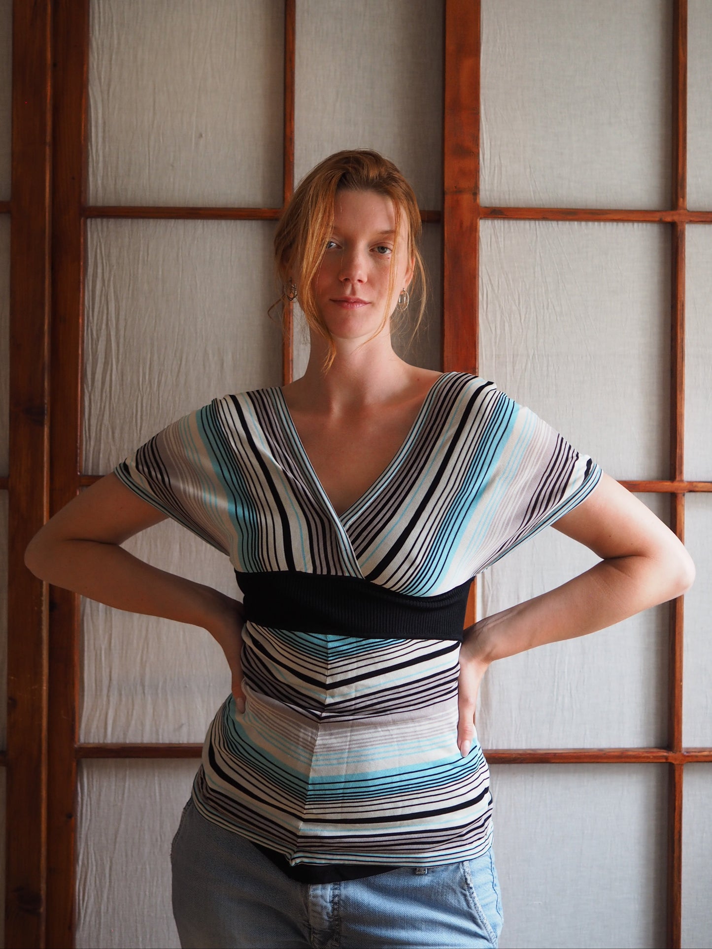karen millen off shoulder top