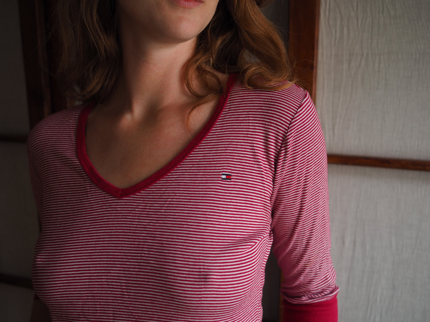 stribet hilfiger top