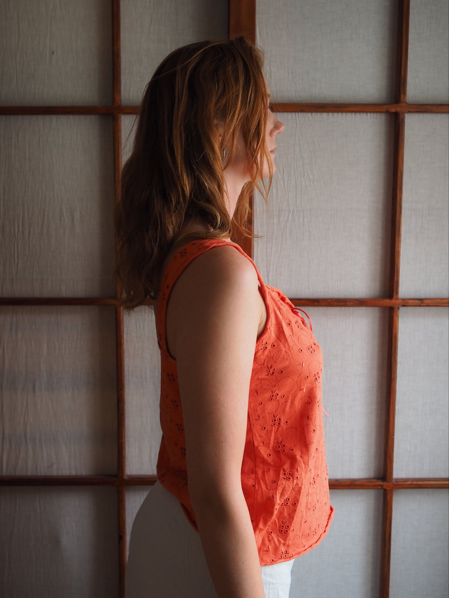 orange sommertop